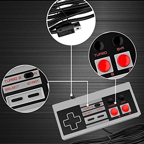 image for Ortz NES Classic Edition Mini Controller [Turbo Edition] Rapid Buttons