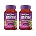 Vitamin Friends - Gummy Iron Supplements for Kids (60 Day) With B-Complex, Vitamin C, Zinc, Biotin - Iron Gummies Support Children Healthy Body Function and Iron Levels - Vegan, Organic, Allergen Free