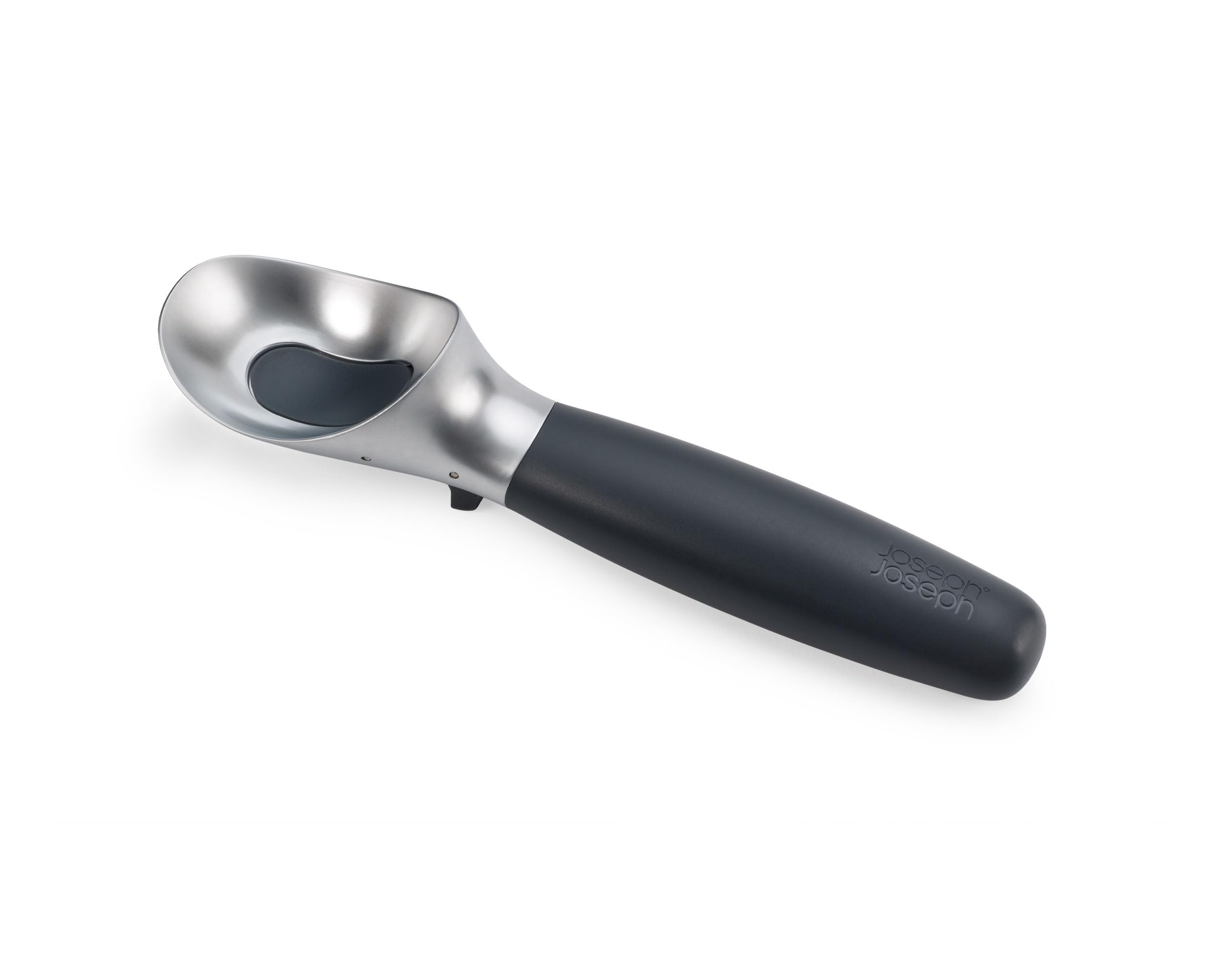 Joseph Joseph Elevate Ice Cream Scoop with Easy Trigger Release and intergrated Tool Rest Improves Hygiene, Non Slip Handle