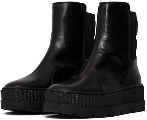 Puma Chelsea Sneaker Boot Fenty Black Amazon Co Uk Shoes Bags