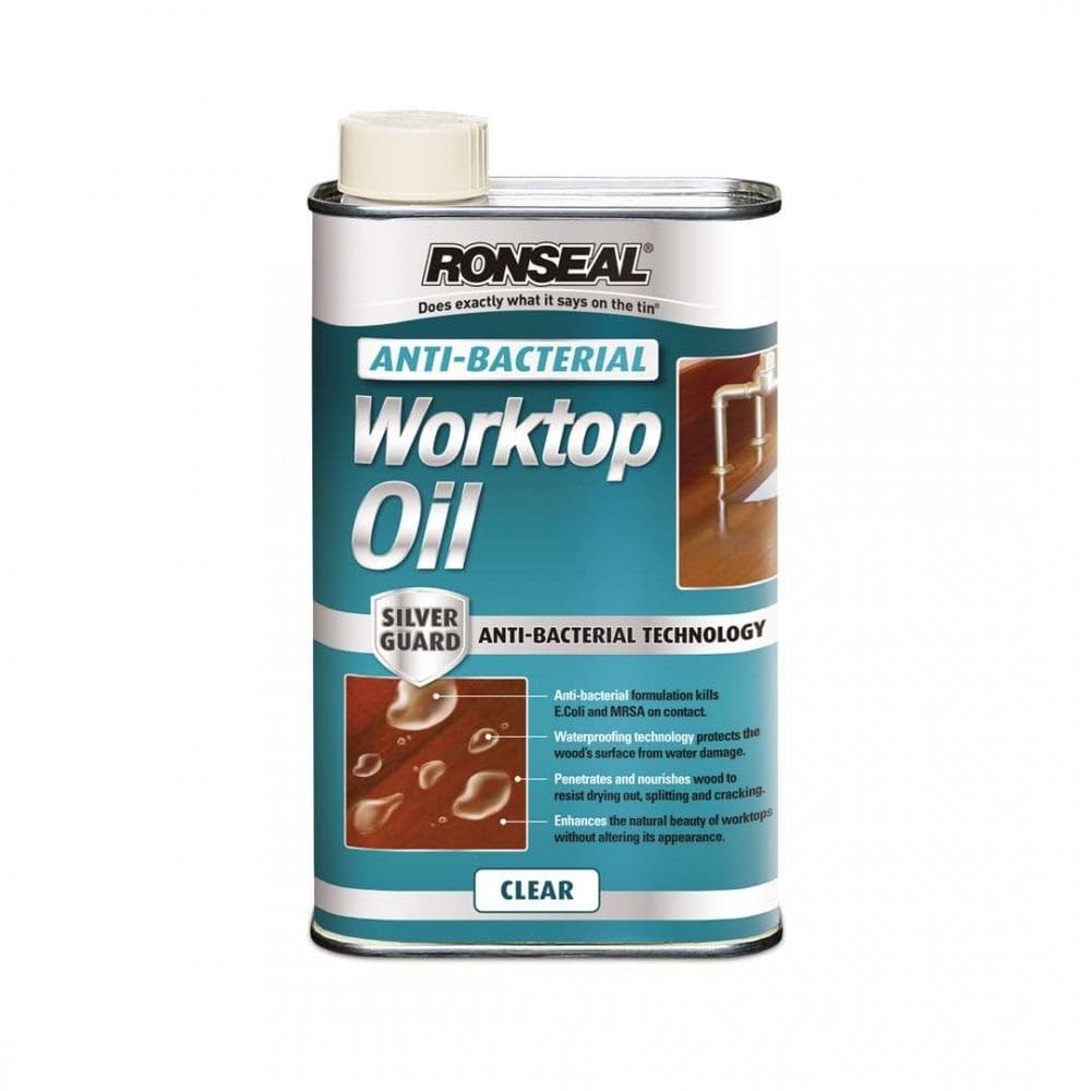Ronseal ABWO1L 1L Anti-Bacterial Worktop Oil