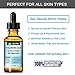 ASUTRA Hyaluronic Acid Serum for Face, 1 fl oz - Vitamin C & E, Aloe, Green Tea, Geranium & Jojoba Oil, Plumping Face Serum, Hydrating Facial Skin Care, Combat Signs of Aging