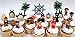 TOTORO and FRIENDS 18 Piece Birthday CUPCAKE Topper Set Featuring 14 Random Totoro and Friends Figures - Decorative Themed Accessories, Figures Average 1
