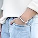Lokai Silver Metallic Bracelet, Large, 7