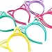 Cornucopia Brands Cat Ear Headbands (24 Pcs 6 Colors) Hair Accessory Party Favor Dress up Costume