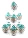 CUPCAKE WRAPPERS - 100 Pack White Shimmering Decorative Vine Lace Liner Wrapper - Versatile Design makes it perfect for Weddings Birthdays Tea Parties and any Special Event