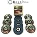 4.5 inch Flap Disc (10 Pack) - 40 Grit Type 29 Professional Grade Zirconia - Abrasive Grinding Wheel, Flap Wheel, and Sanding Discs by DocaDisc
