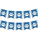 Puppy Dog Paw Print Banner - Pet Theme Birthday Party Decorations Supplies - 2 Pack