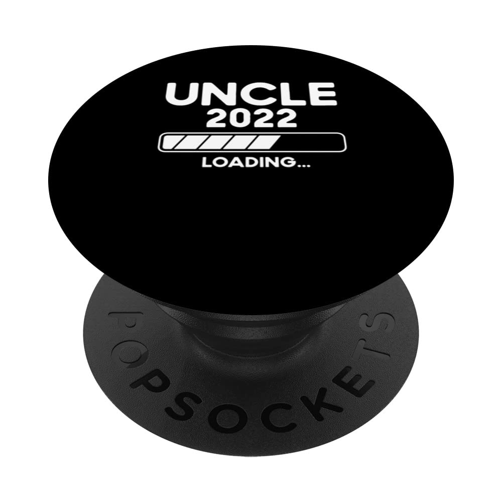 Funny Saying Uncle To Be Loading Please Wait Promoted to Unc PopSockets Swappable PopGrip
