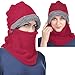 USHAKE Ski Face Mask Balaclava-Winter Warm Ski Mask Fleece Neck Cover for Men& Women