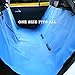 Pet Seat Cover for Car Seats - Hammock Style Cover Protects Car Back Seats from Dog Fur, Mud, Scratches by Pet Magasin - New Blue