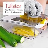 Fullstar PRO 6-in-1 Kitchen Mandoline Slicer Spiralizer Julienne White view 9