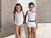 Brix Boys Tank Super Soft 100% Cotton Value Pack Undershirt Tees 4 Pack,White, Chambray, Heather Grey,7/8 years