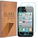 [2-PACK]-Mr Shield For iPhone 4/4S [Tempered Glass] Screen Protector with Lifetime Replacement Warranty
