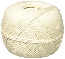 Quality Park White Cotton 10-Ply Medium String In Ball, 475 Feet (46171)