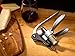 Urbanity Rabbit Wine Opener Set: Lever Cork Puller, Foil Cutter and Corkscrew Replacement Worm