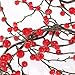 Factory Direct Craft® Indoor/Outdoor Artificial Holiday Red Holly Berry Garland for Christmas Decorations
