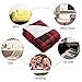 Catalonia Red Plaid Sherpa Throw Blanket,Reversible Super Soft Warm Comfy Fuzzy Snuggle Micro Fleece Plush Throws for Bedding Couch TV 60” x 50” Buffalo Check