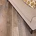 Cali Bamboo - Cali Vinyl Pro Commercial Vinyl Flooring, Extra Wide, Nantucket Harbor - Distressed Gray Wood Grain - Sample Size 6
