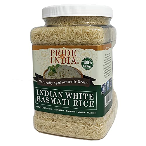 Pride Of India Extra Long Indian Basmati Rice, 3.3 Lbs Pricepulse