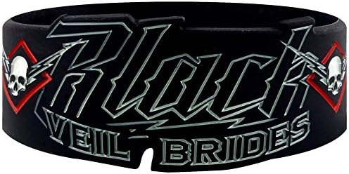 Black Veil Brides High Voltage Bracelet Black