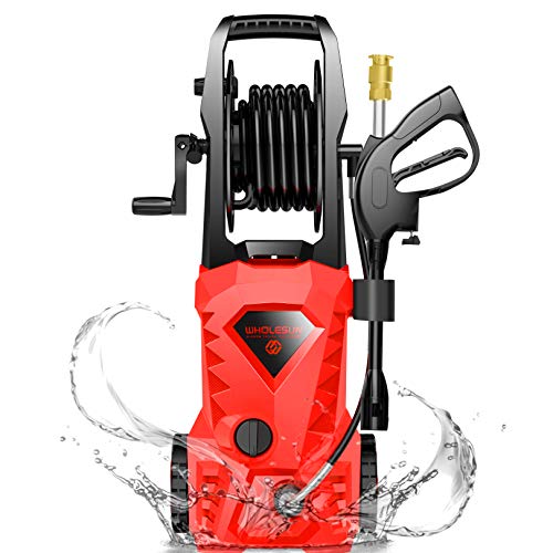 WHOLESUN 3600PSI Electric Pressure Washer 1900W High Power Washer 2.6