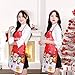 LeeLoon 2 Pack Chistmas Apron, Holiday Kitchen Apron Christmas Santa Claus/Elk/Snowman Style Decoration Apron for Christmas Dinner Party Cooking Baking Crafting House Cleaning Kitchen