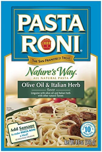 Pasta Roni Linguini with Olive Oil & Italian Herb 4.6 Oz (Pack of 6)