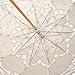 Remedios(16 colors) Lace Parasol Umbrella for Wedding Bridal Decoration Ivory
