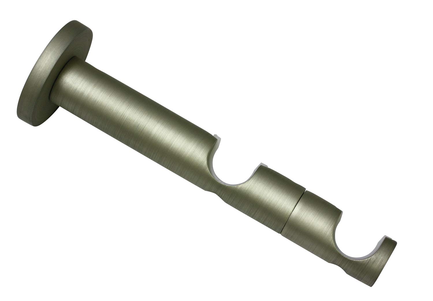 Gardinia Combination carrier 2-barrel open for diameter 19 mm champagne 9/6 cm, Metal, 9/6 cm