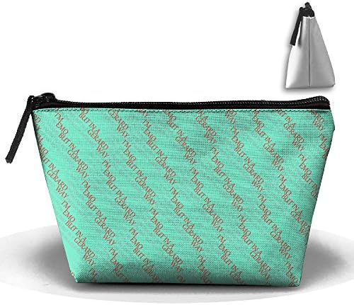 Emo Gerard Way Trapezoid Pouches Bags Cosmetic Bag Accessory Bag Smooth Zipper For Couple