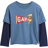 GAP Baby Boys' 2-in-1 Knit Graphic Tee