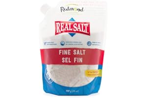 Redmond Real Sea Salt – Natural Unrefined Fine Salt, 26oz Pouch