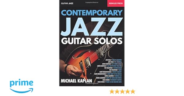 Amazoncom Contemporary Jazz Guitar Solos 0888680059057 - 