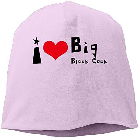 I Love Big Black Cock Unisex Knitting Hats Soft Stretch Beanie Skull Hedging Caps