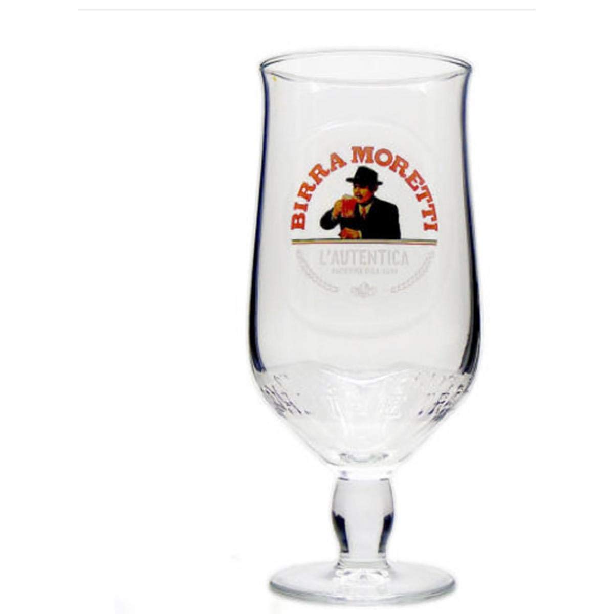 Birra Moretti Pint Glasses CE 20OZ / 568ML (SET OF 2)