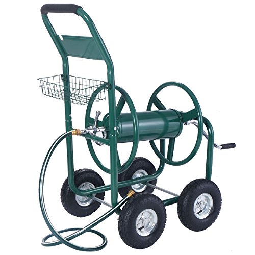 Buy Garden Water Hose Reel Cart 300FT Outdoor Heavy Duty Yard ing With