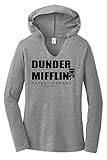 Comical Shirt Ladies Dunder Mifflin Paper Company Funny TV Show Hoodie Shirt