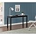 Ameriwood Home Large Parsons Desk with 2 Drawers, Black