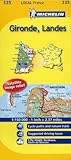Michelin Map France: Gironde, Landes 335 (Maps/Local (Michelin)) (English and French Edition) by