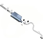 Exhaust Performance Aluminum Muffler Tail Pipe Replacement Parts For Jeep Wrangler 1987 1988 1989 1990 1991 1992 1993 1994 1995 1996