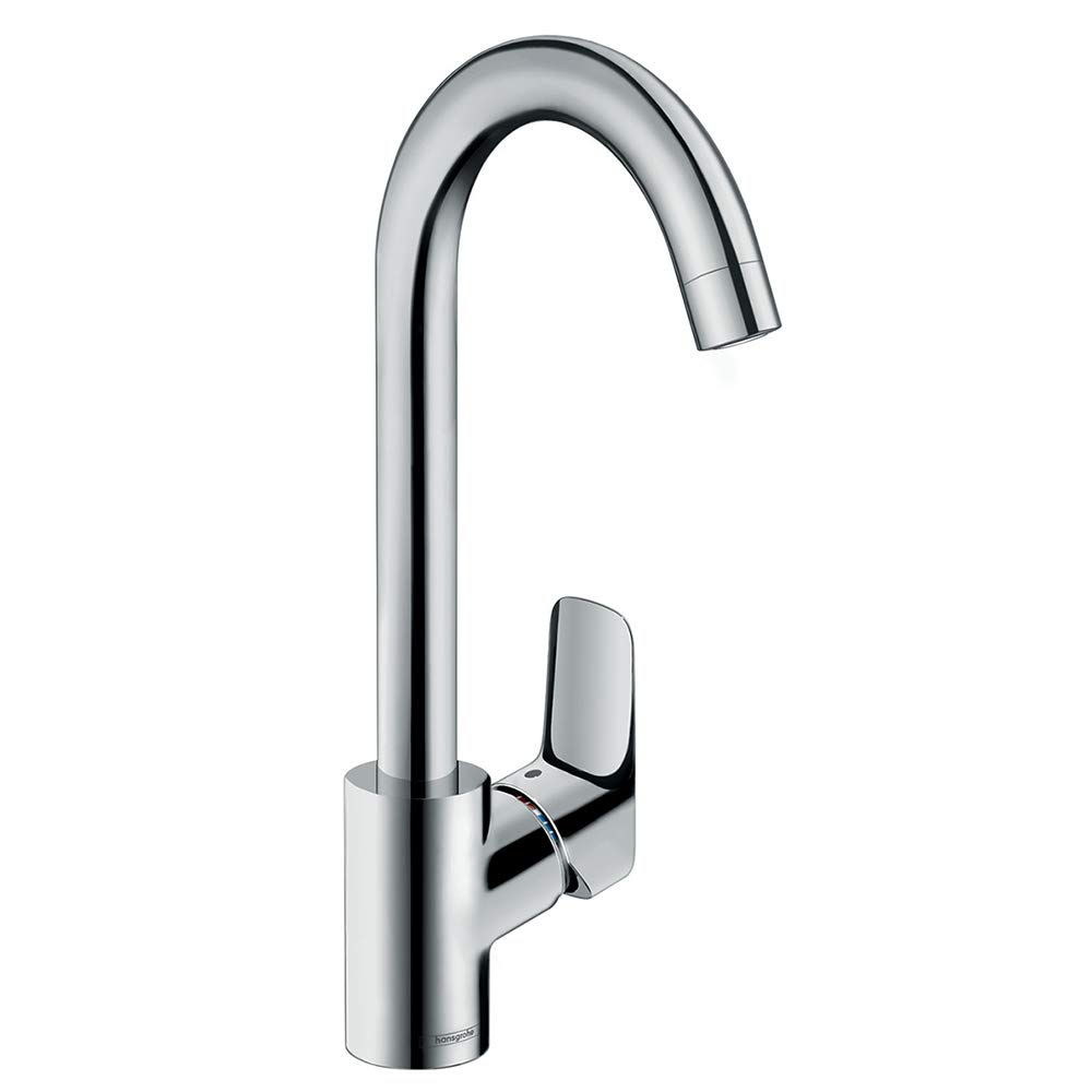 hansgrohe Logis kitchen tap 260 mm high with swivel spout, chrome 71835000
