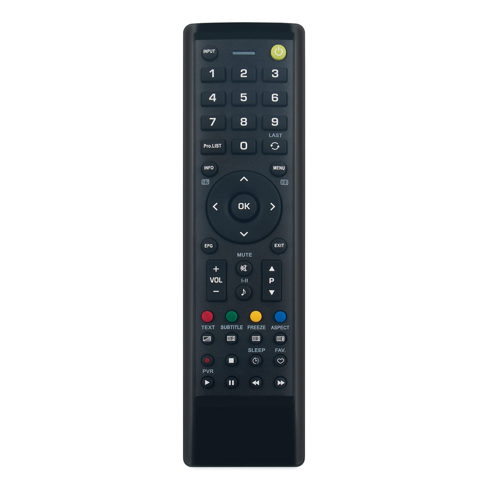 VINABTY Replacement Remote Compatible with HANNspree TV HSG1075 HSG1141 HSG1114 HSG1076 HSG1116 HSG1139 HSG1113