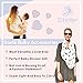 Baby Nursing Breastfeeding Cover Scarf Poncho - Car Seat Canopy Shopping Cart Stroller Covers for Newborn Cozy Fashionable Shawl Sash for Mom - Stretchy, Breathable for Babies