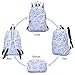 Unicorn Backpack for Girls, Tezoo 3D Unicorn Print Multi Color Rainbow Unicorn Backpack, School College Bag for Teens Girls