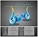 Maxidea Sport Earphone Super Bass Headphone Sweatproof Running Hands Free Earphone For Samsung iPhone (Blue)