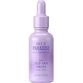 Isle of Paradise Self Tanning Face & Body Drops- Self Tanner Drops for a Natural Bronze, Long-lasting Tan, Cruelty Free, Fragrance Free & Dermatologist-Approved, 1.01 fl. oz
