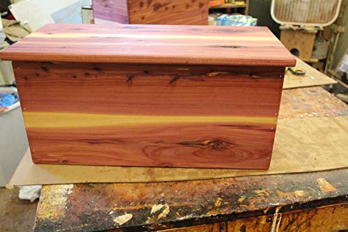 Cedar chest, jewelry box, storage chest, chest, wooden box, cedar box, trinket chest - Thumbnail 4