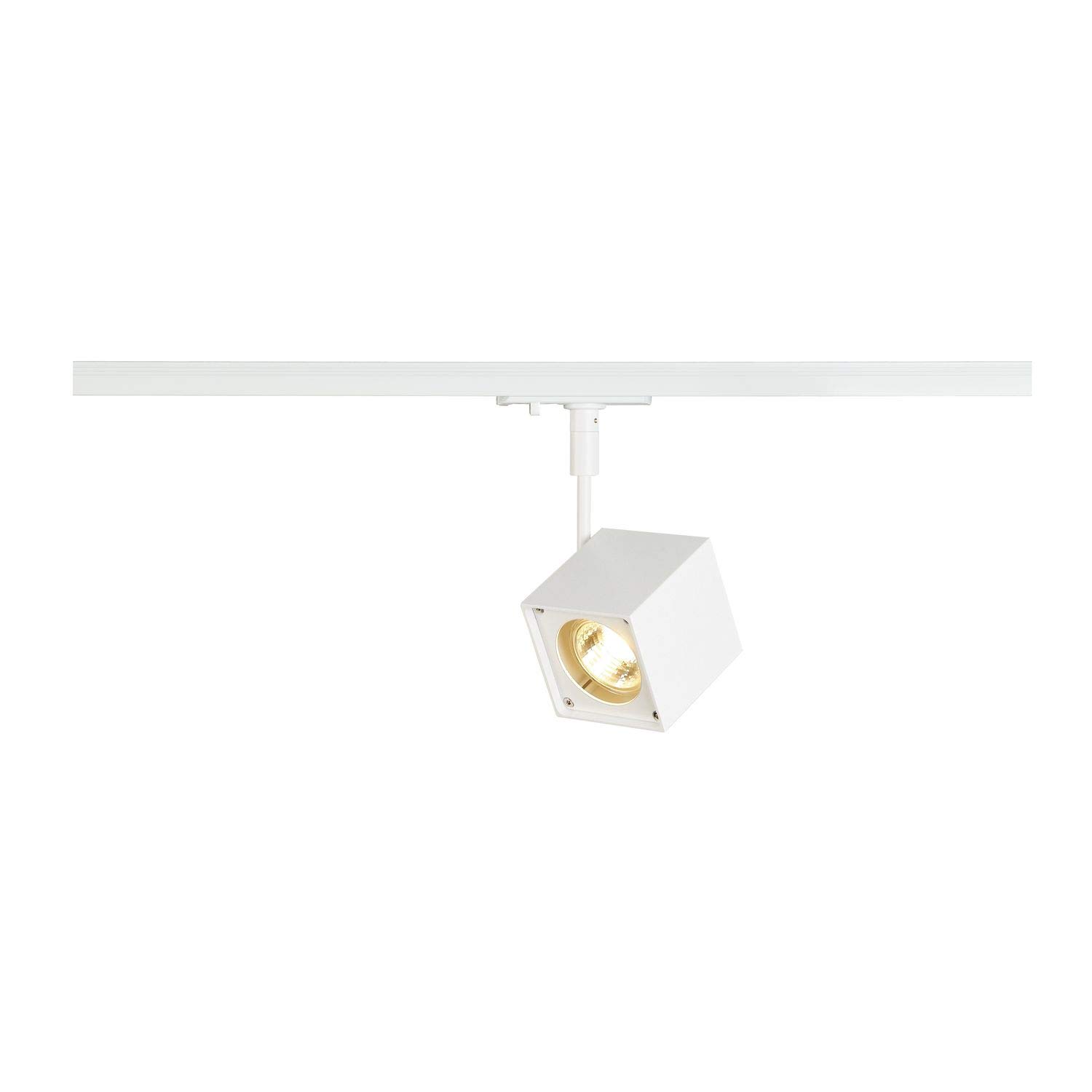 SLV 1-Phase System spot Altra DICE/Spotlight, LED spot, Ceiling Spotlight, Ceiling Light, Track System, Interior Lighting / GU10 50W White