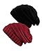 NYfashion101 Exclusive Oversized Baggy Slouchy Thick Winter Beanie Hat - 2 Pa...
